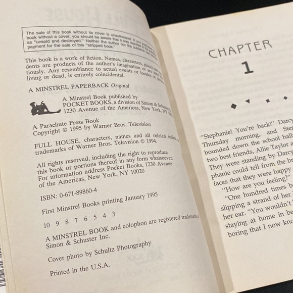 Full House Stephanie #7: Daddy’s Not-So-Little Girl by Lucinda Thomas - Novel - Picture 6 of 6